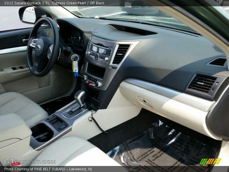 Cypress Green Pearl / Off Black 2012 Subaru Outback 2.5i