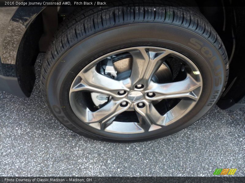 Pitch Black / Black 2016 Dodge Journey Crossroad AWD