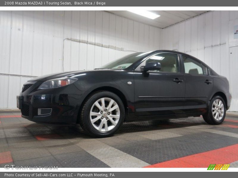 Front 3/4 View of 2008 MAZDA3 i Touring Sedan