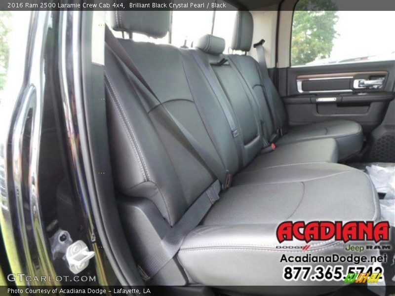 Brilliant Black Crystal Pearl / Black 2016 Ram 2500 Laramie Crew Cab 4x4
