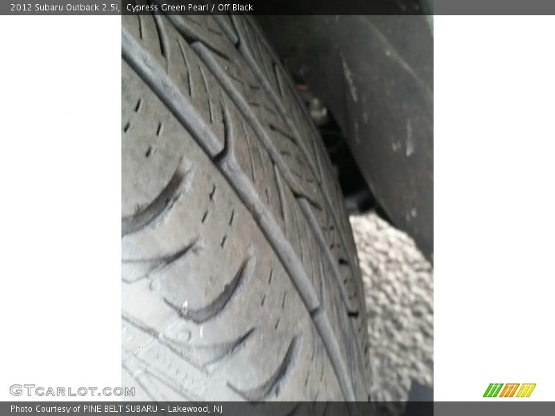 Cypress Green Pearl / Off Black 2012 Subaru Outback 2.5i