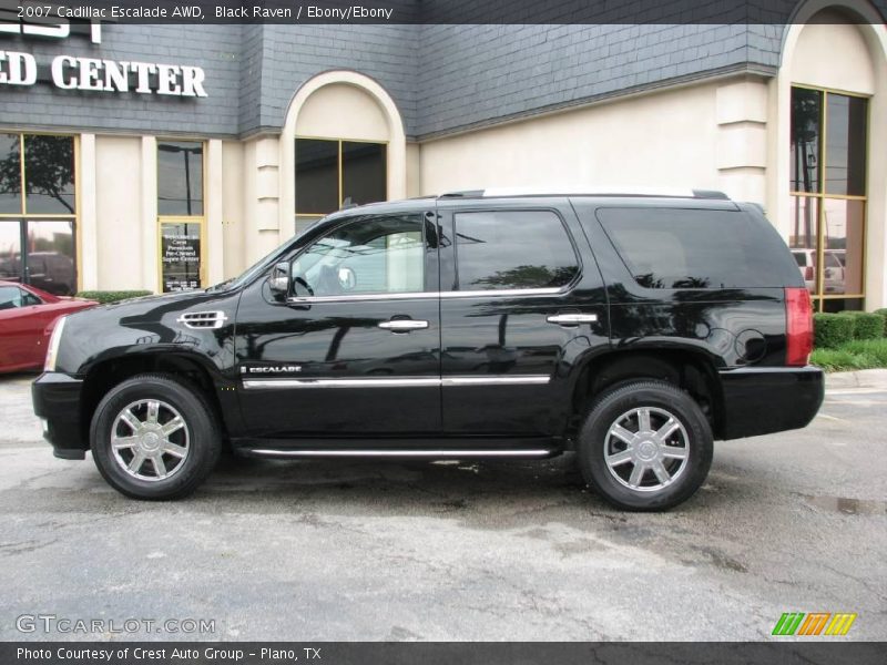 Black Raven / Ebony/Ebony 2007 Cadillac Escalade AWD