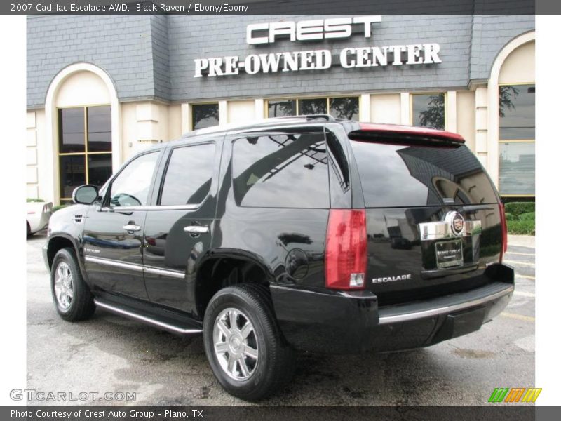 Black Raven / Ebony/Ebony 2007 Cadillac Escalade AWD