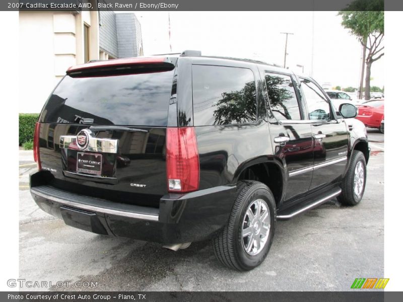 Black Raven / Ebony/Ebony 2007 Cadillac Escalade AWD