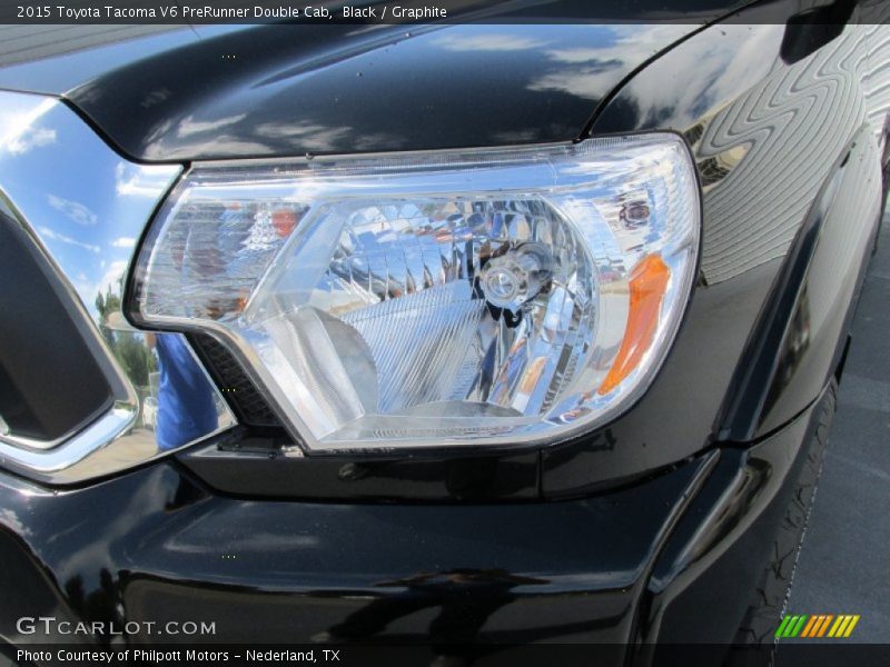 Black / Graphite 2015 Toyota Tacoma V6 PreRunner Double Cab