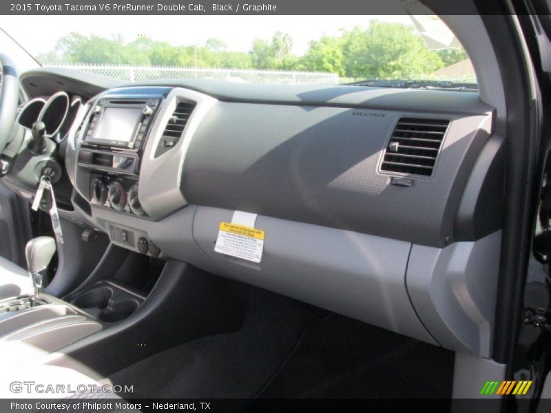 Black / Graphite 2015 Toyota Tacoma V6 PreRunner Double Cab