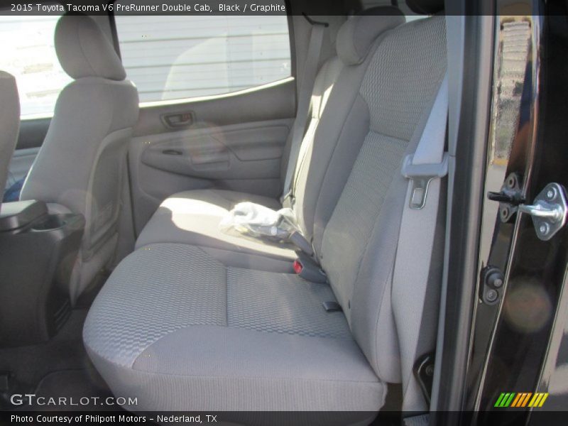 Black / Graphite 2015 Toyota Tacoma V6 PreRunner Double Cab
