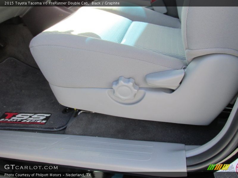 Black / Graphite 2015 Toyota Tacoma V6 PreRunner Double Cab