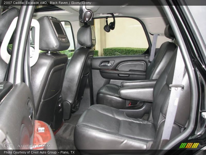 Black Raven / Ebony/Ebony 2007 Cadillac Escalade AWD