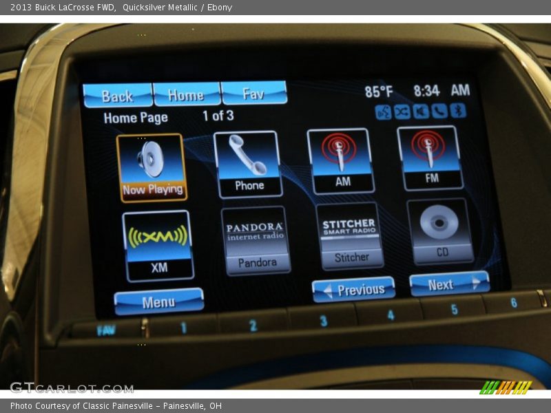 Quicksilver Metallic / Ebony 2013 Buick LaCrosse FWD