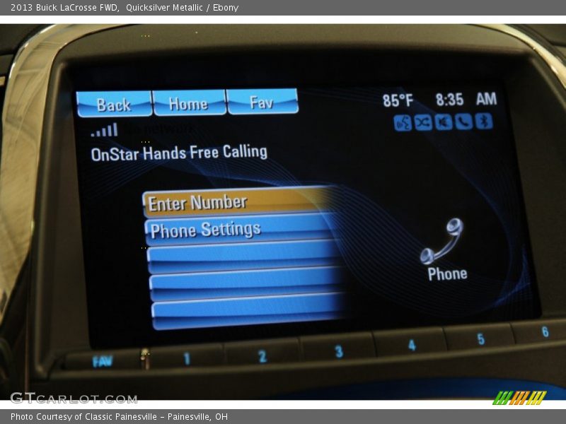 Quicksilver Metallic / Ebony 2013 Buick LaCrosse FWD