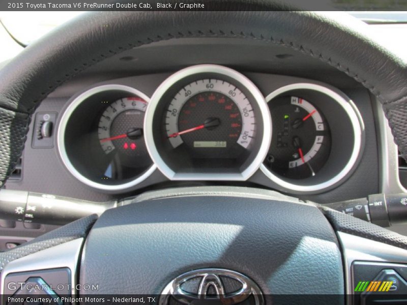 Black / Graphite 2015 Toyota Tacoma V6 PreRunner Double Cab