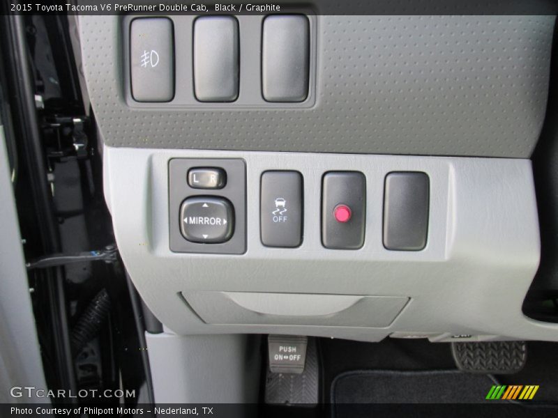 Black / Graphite 2015 Toyota Tacoma V6 PreRunner Double Cab