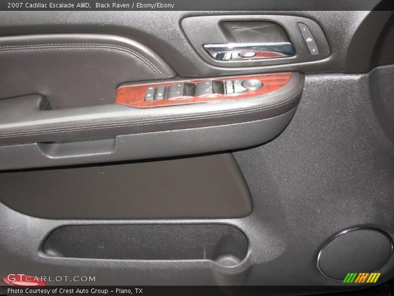 Black Raven / Ebony/Ebony 2007 Cadillac Escalade AWD