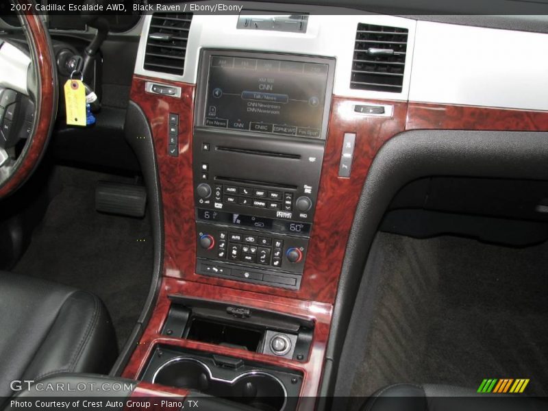 Black Raven / Ebony/Ebony 2007 Cadillac Escalade AWD