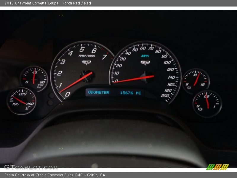 Torch Red / Red 2013 Chevrolet Corvette Coupe