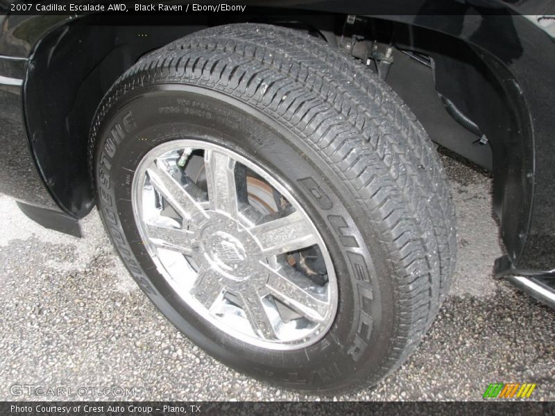 Black Raven / Ebony/Ebony 2007 Cadillac Escalade AWD