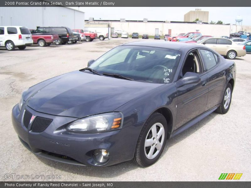 Dark Slate Metallic / Ebony 2008 Pontiac Grand Prix Sedan