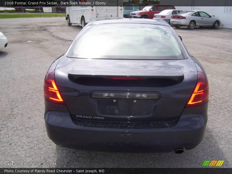 Dark Slate Metallic / Ebony 2008 Pontiac Grand Prix Sedan