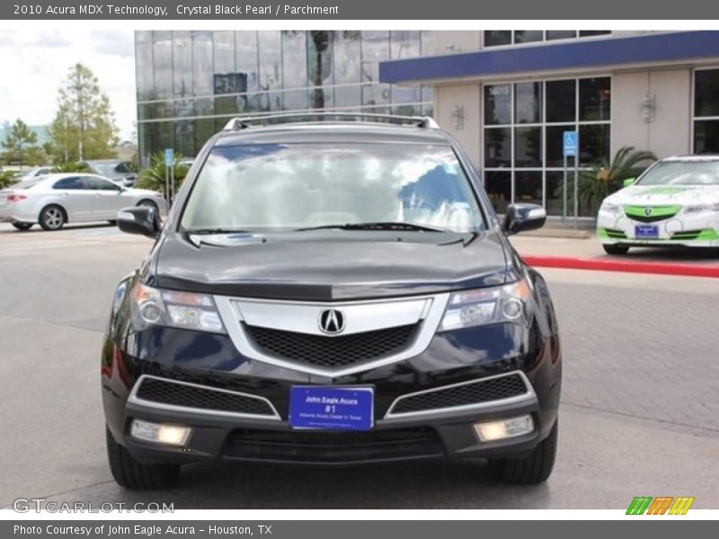 Crystal Black Pearl / Parchment 2010 Acura MDX Technology