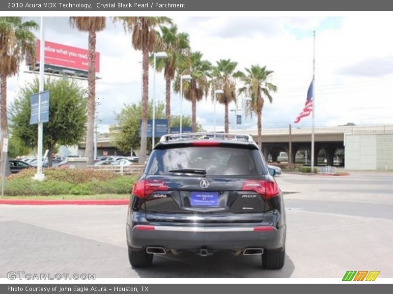 Crystal Black Pearl / Parchment 2010 Acura MDX Technology