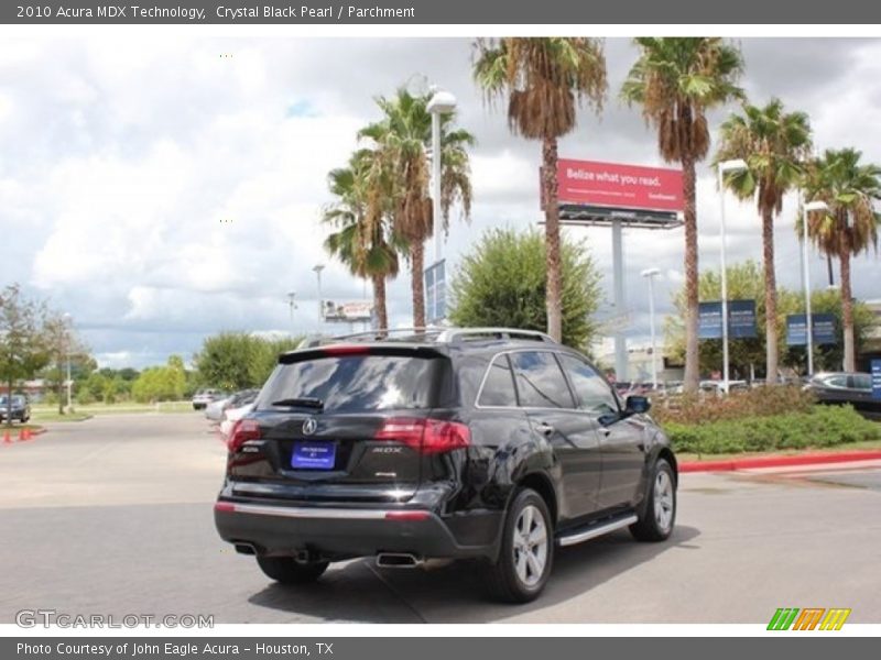Crystal Black Pearl / Parchment 2010 Acura MDX Technology