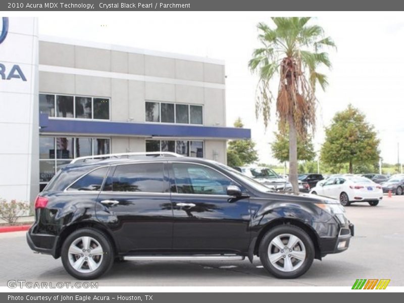 Crystal Black Pearl / Parchment 2010 Acura MDX Technology