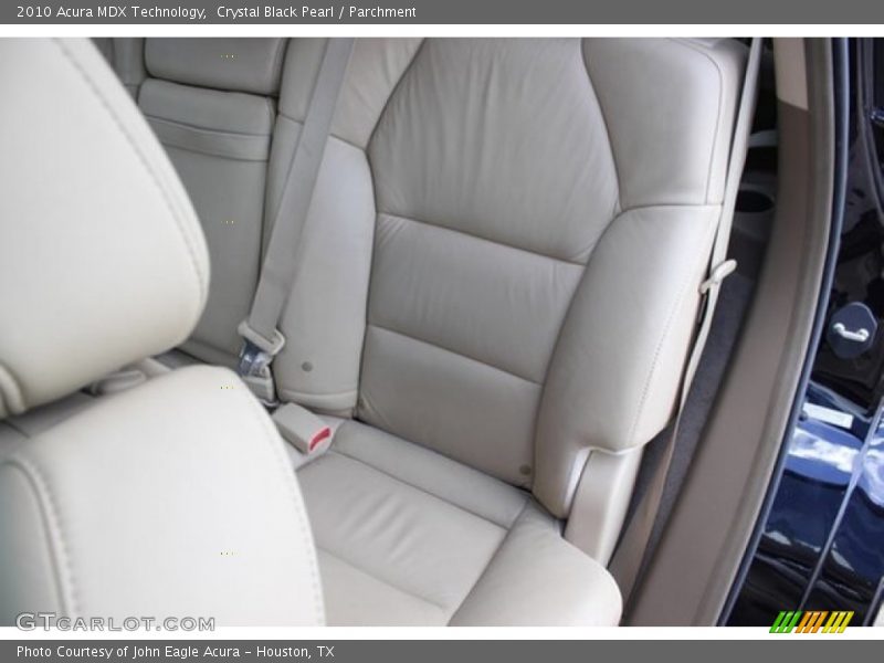 Crystal Black Pearl / Parchment 2010 Acura MDX Technology