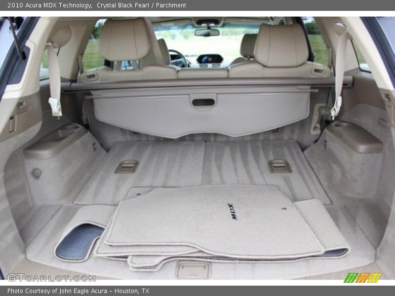 Crystal Black Pearl / Parchment 2010 Acura MDX Technology