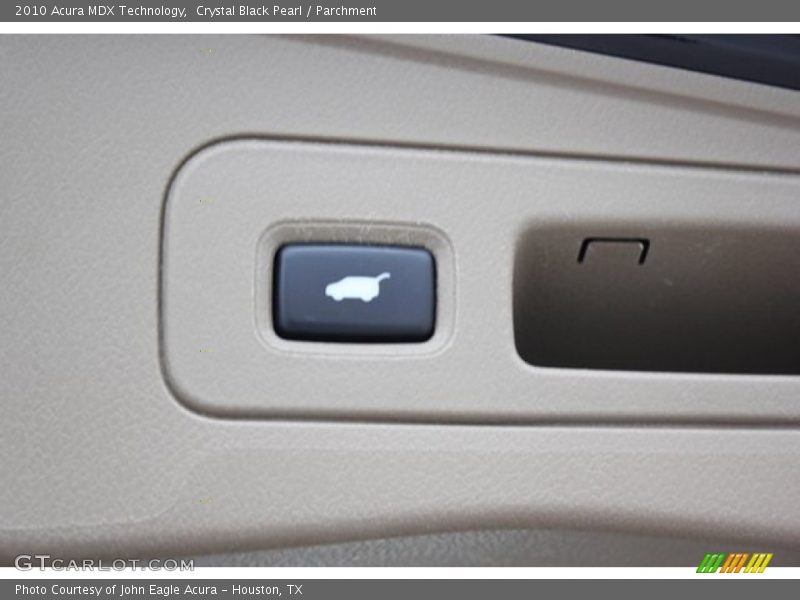 Crystal Black Pearl / Parchment 2010 Acura MDX Technology