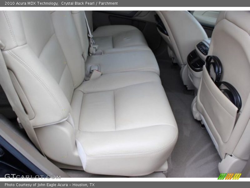 Crystal Black Pearl / Parchment 2010 Acura MDX Technology