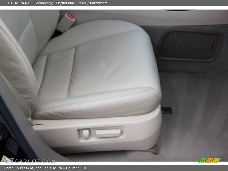 Crystal Black Pearl / Parchment 2010 Acura MDX Technology