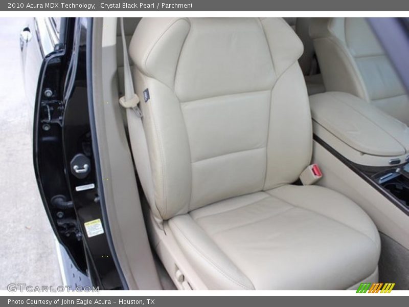 Crystal Black Pearl / Parchment 2010 Acura MDX Technology