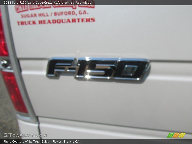 Oxford White / Pale Adobe 2011 Ford F150 Lariat SuperCrew