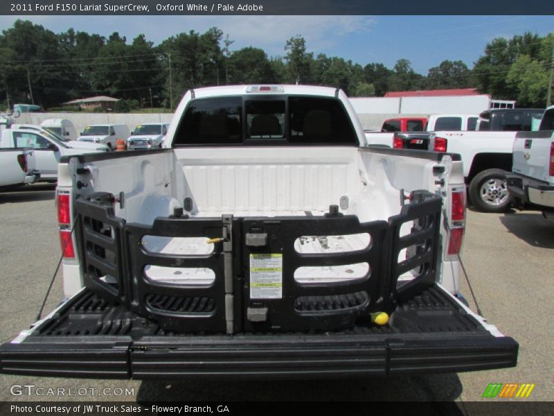 Oxford White / Pale Adobe 2011 Ford F150 Lariat SuperCrew