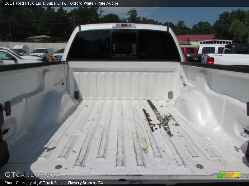 Oxford White / Pale Adobe 2011 Ford F150 Lariat SuperCrew