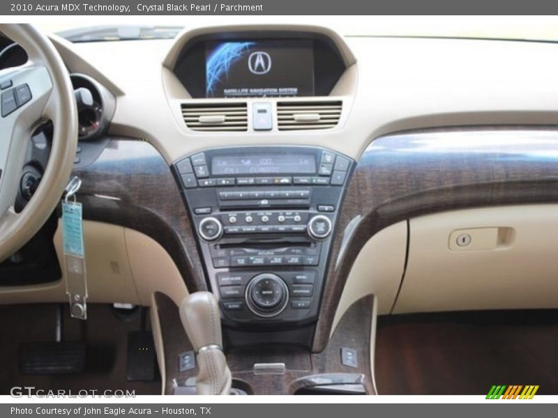 Crystal Black Pearl / Parchment 2010 Acura MDX Technology