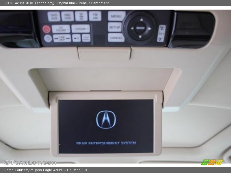 Crystal Black Pearl / Parchment 2010 Acura MDX Technology