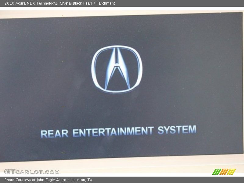 Crystal Black Pearl / Parchment 2010 Acura MDX Technology