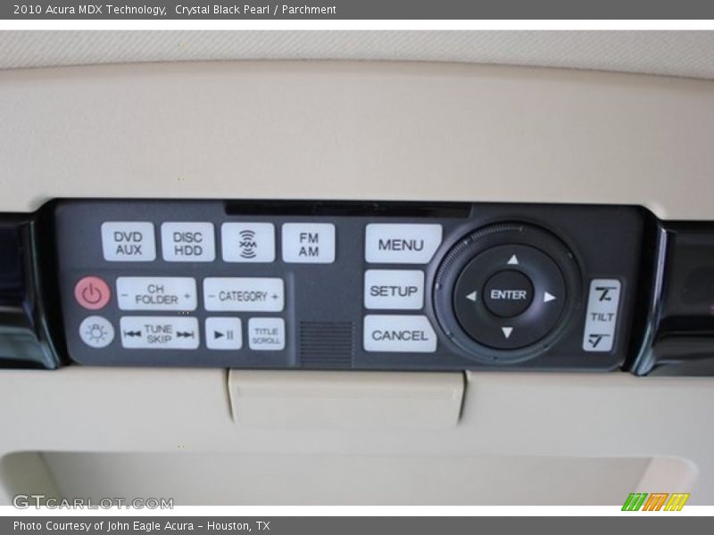 Crystal Black Pearl / Parchment 2010 Acura MDX Technology