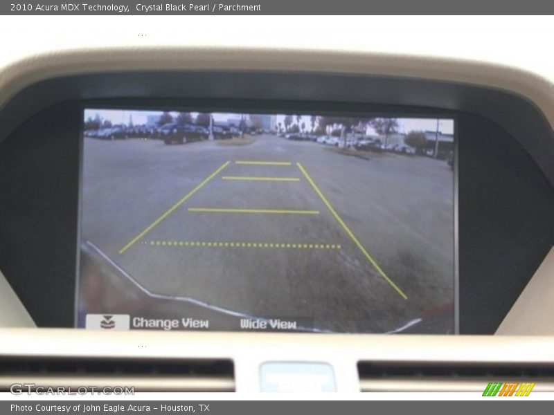 Crystal Black Pearl / Parchment 2010 Acura MDX Technology