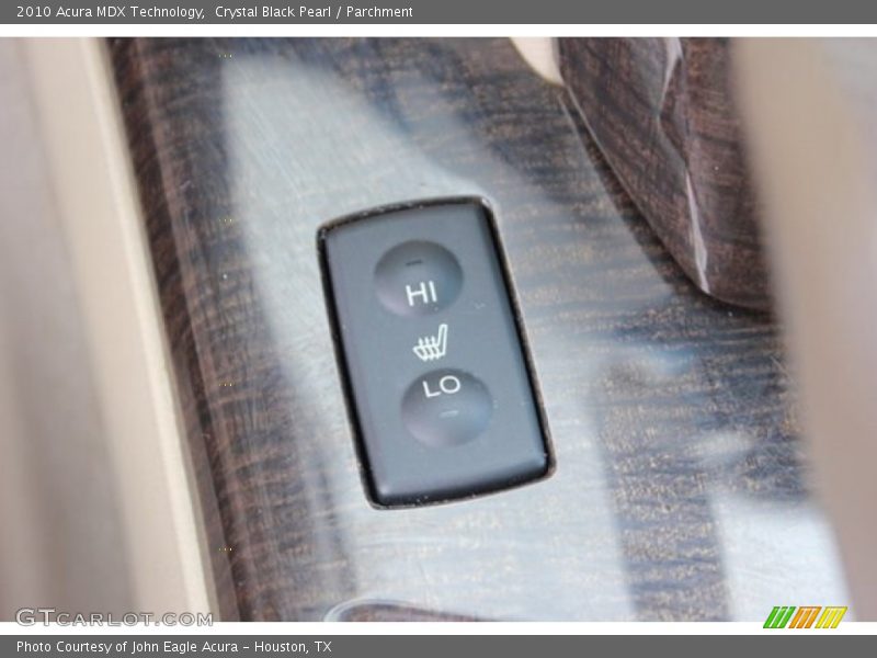 Crystal Black Pearl / Parchment 2010 Acura MDX Technology