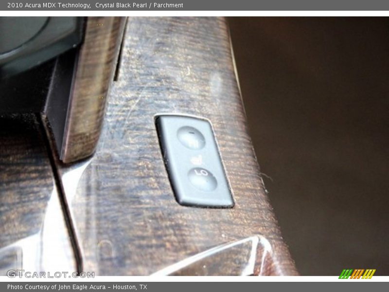 Crystal Black Pearl / Parchment 2010 Acura MDX Technology