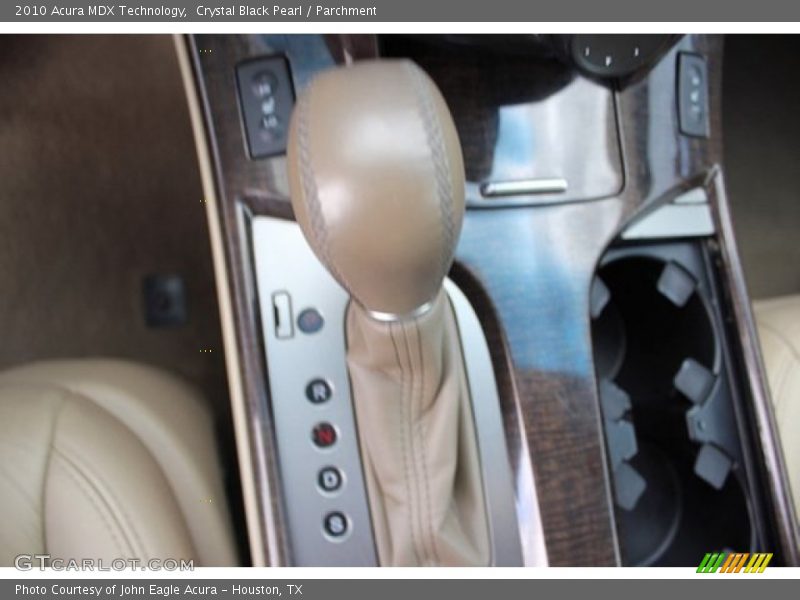 Crystal Black Pearl / Parchment 2010 Acura MDX Technology