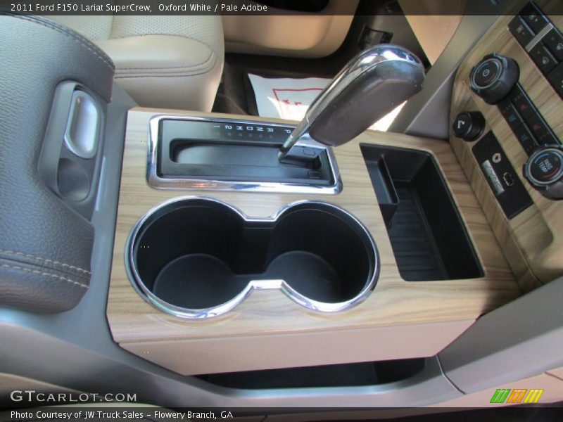 Oxford White / Pale Adobe 2011 Ford F150 Lariat SuperCrew