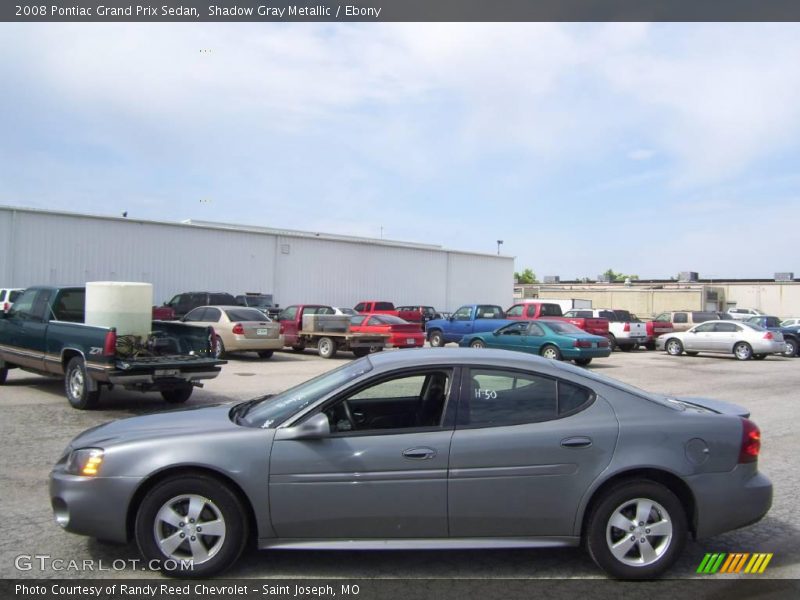 Shadow Gray Metallic / Ebony 2008 Pontiac Grand Prix Sedan