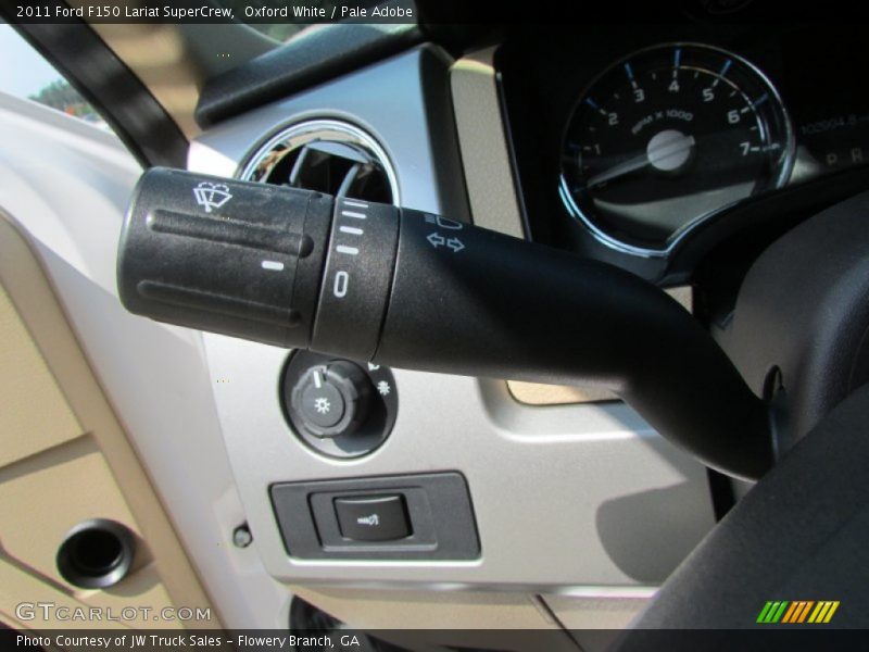 Oxford White / Pale Adobe 2011 Ford F150 Lariat SuperCrew