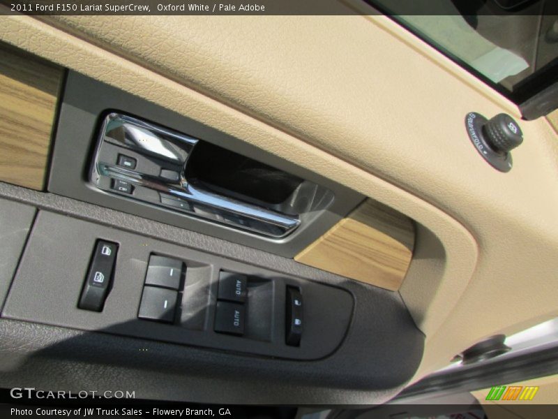 Oxford White / Pale Adobe 2011 Ford F150 Lariat SuperCrew