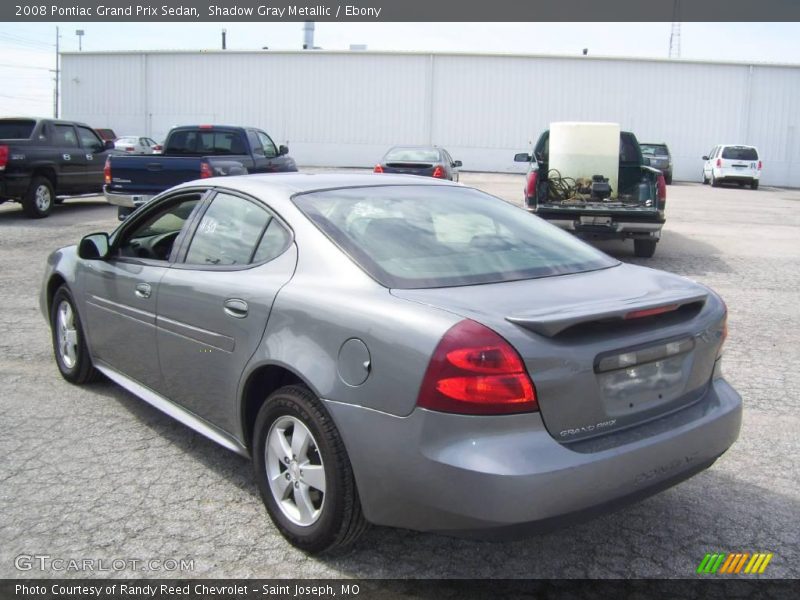 Shadow Gray Metallic / Ebony 2008 Pontiac Grand Prix Sedan