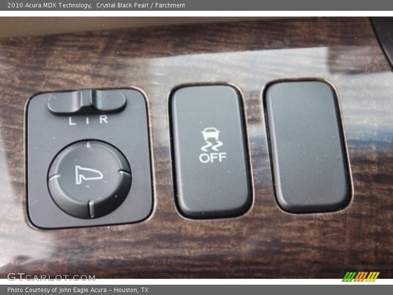 Crystal Black Pearl / Parchment 2010 Acura MDX Technology